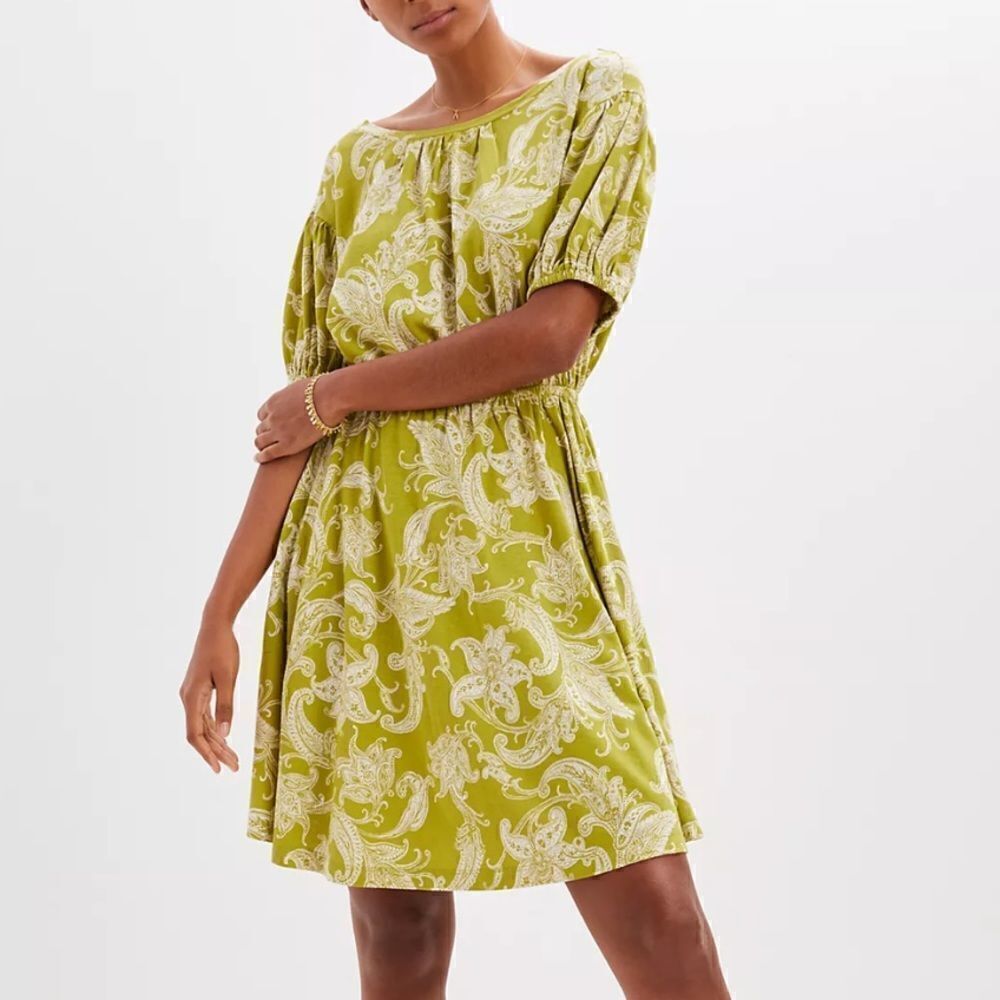 NWT 
DAILY PRACTICE BY ANTHROPOLOGIE MINI DRESS Floral Print Medium